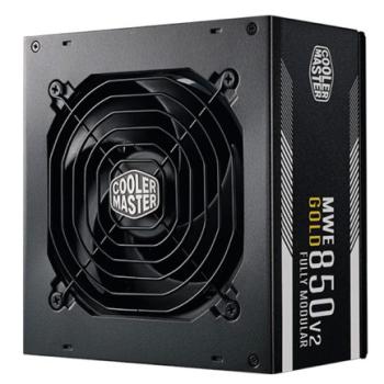 Fuente de Poder Cooler Master MWE Gold V2 850W ATX 3.0 12V 80 Plus Gold 24 Pin PCIe 5.0 Full Modular Negro