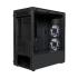 Gabinete Gamer Cooler Master Masterbox TD300 Mesh Mini Torre ITX mATX 2xFan ARGB Cristal Templado Negro