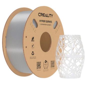 FILAMENTO CREALITY PETG HYPER TRANSPARENTE 1.75MM 1KG