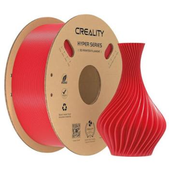 FILAMENTO CREALITY PLA HYPER ROJO FUEGO 1.75MM 1KG