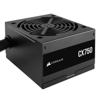 Fuente de Poder Corsair CX750 750W ATX 12V 80 Plus Bronze 24 pin Fan 120mm Color Negro