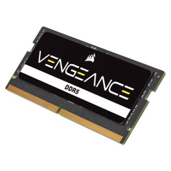 Memoria RAM Corsair Vengeance 16GB DDR5 5600Mhz SODIMM Negro CL48 CMSX16GX5M1A5600C48