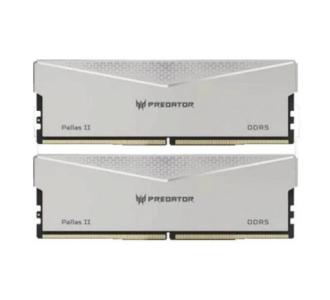Memoria RAM Corsair Acer Predator PALLAS II 64GB (2x32) 6000Mhz DDR5 ECC UDIMM XMP Disipador Color Plata CL30