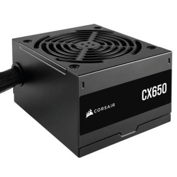 Fuente de Poder Corsair CX650 650W ATX 12V 80 Plus Bronze 24 pin Fan 120mm Color Negro
