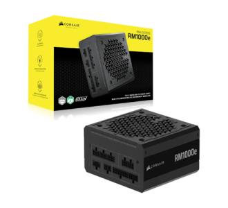 Fuente de Poder Corsair RM1000e de 1000W 80 PLUS Gold ATX Full Modular 12VHPWR Negra