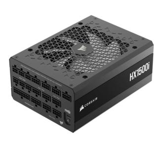 Fuente de Poder Corsair HX1500i 1500W 80+ Platinum Modular 12VHPWR 140mm Negra
