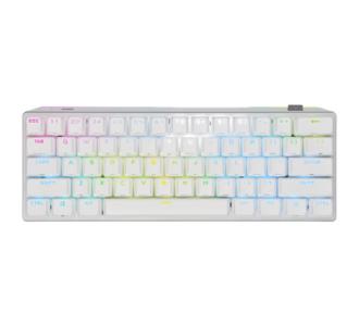 Teclado Mecánico Corsair K70 Pro Mini Inalámbrico RGB 60 Switch Cherry MX Rojo/Blanco