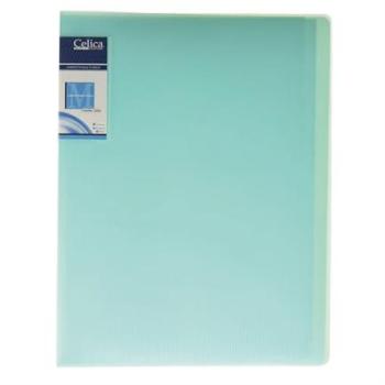 Carpeta Multimicas Celica C/20 hojas Semi Translúcida Tamaño Carta Color Azul