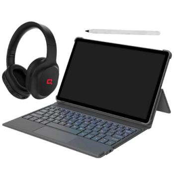 Tablet COMPAQ Q Tab Pro 10.95 8GB/256GB Cámara 5MP/13MP Android 13 + Teclado + Audífonos + Stylus