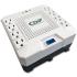 Regulador de Voltaje CDP R-AVR1008 1000VA/500W Indicadores LED de Funcionamiento 8 Contactos NEMA 5-15R