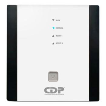 Regulador de Voltaje CDP 5000VA/2500W 120v Negro y Blanco