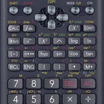 Calculadora Cientifica Casio mas de 400 funciones FX-991MS-2 para preparatoria y universidad negra 2 lineas SVPAM