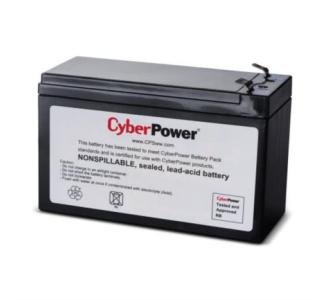 Batería Cyberpower Certificada de Reemplazo 12V/8AH Incluye Empaque para Transporte de Batería Usada