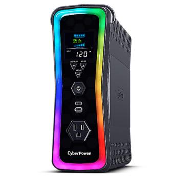 UPS CyberPower GX150C2 1500VA 1000W 120V PFC Activo RGB Panel LCD USB-Cx2
