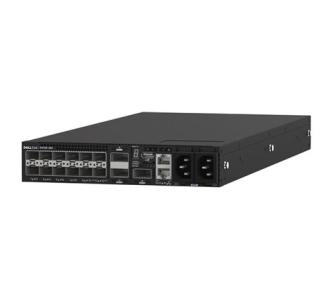 PowerSwitch Dell S4112F 12 x10GbE SFP+ 3 x 100GbE QSFP28 IO to FAN 2 x AC PSU OS10