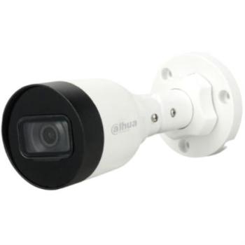 Cámara IP Dahua Bullet IPC-HFW1230S1-S4 2MP/H.265+/20 Fps/Lente 2.8mm/Ángulo 104/IR 30m/IP67/PoE