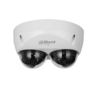 Camara IP DAHUA Domo Doble Sensor Resolucion de 4 MP Lente 2.8 mm  95 IR 30 mts IA WizMind Deteccion Facial proteccion p