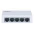 Switch Dahua para Escritorio 5 Puertos/Ethernet Rápido 10/100/ Diseño Compacto/Conmutación 1GB/ Plástico/ Blanco
