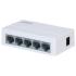 Switch Dahua para Escritorio 5 Puertos/Ethernet Rápido 10/100/ Diseño Compacto/Conmutación 1GB/ Plástico/ Blanco