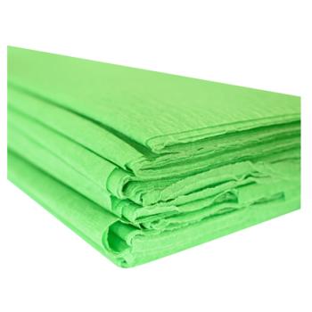 Papel Crepe Dietrix 50x200cms Verde Limon Paquete con 10 Hojas