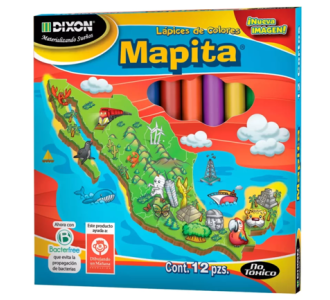 COLORES DIXON 1936 MAPITA CORTOS C/12