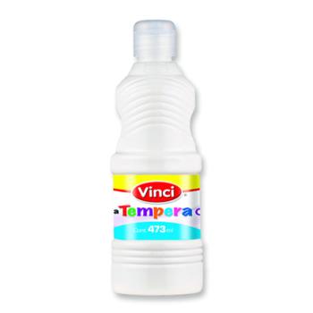 Pintura tempera vinci 473 ml blanco para letreros