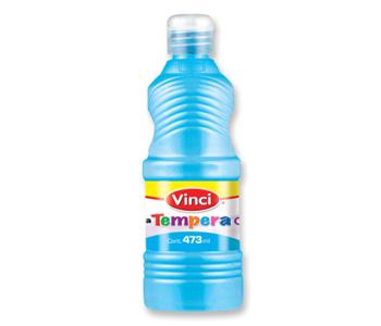 Pintura tempera vinci 473 ml azul pastel