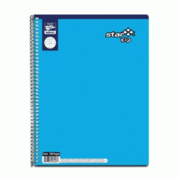 Cuaderno Profesional Estrella Star Kids Portada Lisa Cuadro C5 100 Hojas
