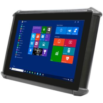 Tablet Ecline de Uso Rudo Touch Screen de 10.1 pulgadas 4GB y 64GB eMMC flash Intel Windows 10 IOT WiFi BT