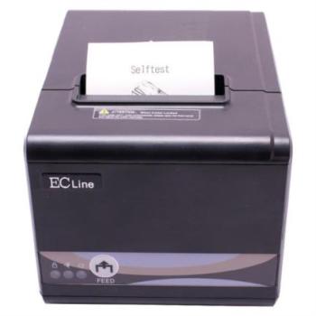 IMPRESORA ECLINE TERMICA VEL DE IMPR 250 mm/s PAPEL 80 mm CORTAUT INTERFAZ USB+SERIAL+ETHERNET