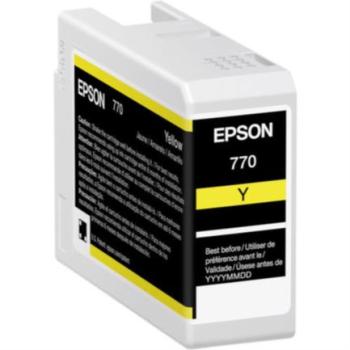 Tinta Epson UltraChrome Pro 10 25ml Color Amarillo