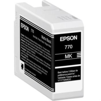 Tinta Epson UltraChrome Pro 10 25ml Color Negro Mate