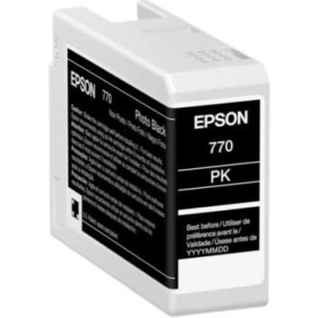 Tinta Epson UltraChrome Pro 10 25ml Color Negro Fotográfico
