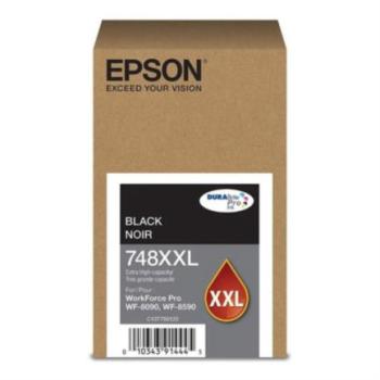Tinta Epson T748XXL Capacidad Extra Alta WF-6090/WF-6590 Color Negro