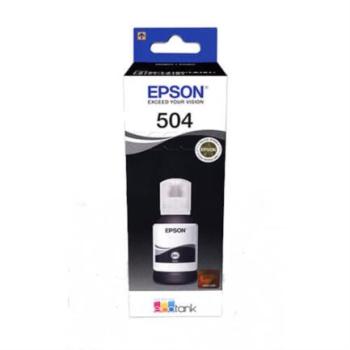 Tinta Epson T504 127ml EcoTank L4150/L4160 Color Negro