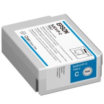 Tinta Epson SJIC41P-C para ColorWorks C4000 Color Cian