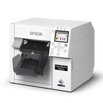 Impresora de etiquetas Epson a color de inyección de Dye ColorWorks CW-D3800