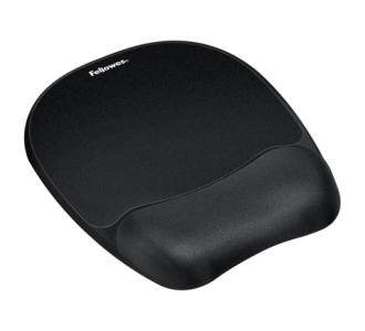 Mouse Pad Fellowes con Reposa Muñecas de Gel Color Negro Mate
