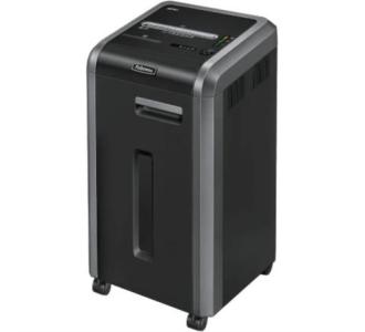 Trituradora Fellowes Microshred 225Mi Microcorte 16 Hojas 16 Galones Color Negro