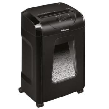 Trituradora Fellowes Powershred 12C Corte Cruzado 12 Hojas 5 Galones Color Negro