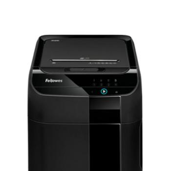 Trituradora Fellowes AutoMax 350C Corte Cruzado 350 Hojas 18 Galones Color Negro