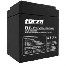 Batería Sellada Forza FUB-1245 12V/4.5Ah Recargable AGM Sin Mantenimiento