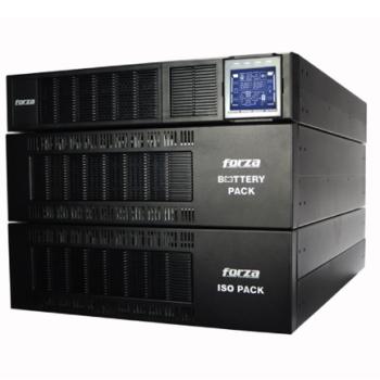 UPS Forza Doble Conversion en Linea FDC-110KMR-ISO 10.000VA / 10.000W ISO FP 120-240V Torre - Bastidor