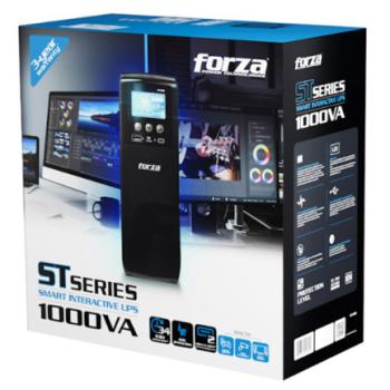 Forza ST-1001 Smart UPS 1000VA/600W 10-NEMA USB 1A/1C