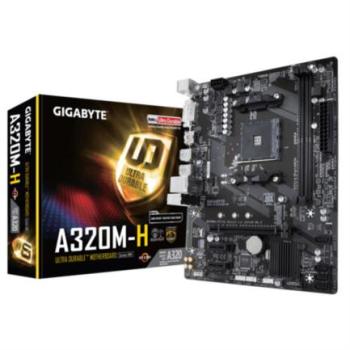 Tarjeta Madre Gigabyte AMD A320 Ver 1.2 F53 S AM4 2X DDR4 2133 64GB M.2(PCIe)