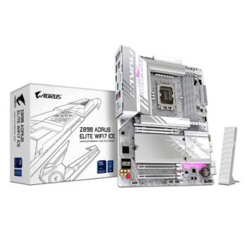 MOTHERBOARD GIGABYTE (Z890 A ELITE WF7 ICE) SOCKET 1851 4 DDR5 8800MHZ DP ATX WIFI7/BT