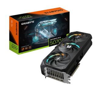 Tarjeta de Video Gigabyte Gaming GeForce RTX5070TI OC 16GB Triple Fan RGB GDDR7 256bit PCIe 5.0 1xHDMI 3xDP