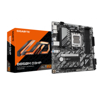 Tarjeta Madre Gigabyte B850M D3HP Micro-ATX AM5 256GB 4xDDR5 HDMI/DP