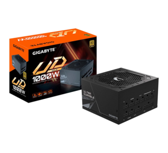 Fuente de Poder Gigabyte GP-UD1000GM 1000W ATX V12 80 Plus Gold 20-4 Pines Fan 120mm Negro