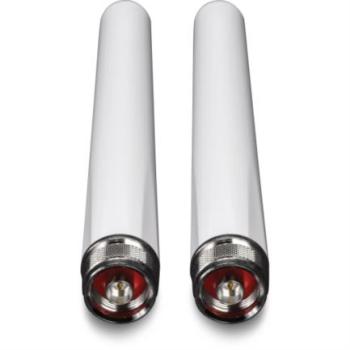 Antena H3C Doble Banda 2.4 GHz (4 dBi) y 5.155.85 GHz (7 dBi) Omnidireccional Conector N Macho Exterior